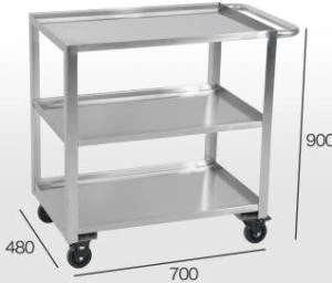 hospital cart ABS plastic medical trolley