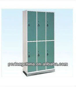 Hospital furniture 6 door stainless steel cupboard for clothes G-20