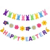 Hot products 2020 Eco-Friendly home decor happy easter bunny DIY  felt easter rabbit banner for decorative easter