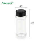 Hot Products PET plastic spice jar, jar spice