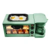 Hot Sale 3 In 1 Breakfast Sandwich Maker With Drip Coffee Automatic Multifunction Breakfast Maker