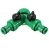 Import Hot Sale ABS Plastic Hose Pipe Tool 2 Way Connector 2 Way Tap Garden Hoses Pipes Splitters from China