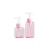 hot sale high quality colorful body lotion dish wash plastic face cleaning shaving dispenser foaming soap square lotion bottle