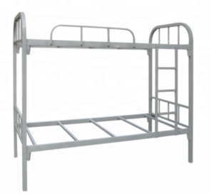 hot sale high quality KD structure double decker metal bed