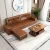 Import HOT Sale Living Room Solid Wood 5 Seater Sofa Set | Living Room Furniture | Color Brown from China