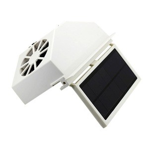 Hot Sale Mini Solar Powered Car Auto Window Air Vent Ventilator Air Conditioner Cool Car Fan