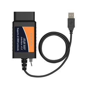 Hot Sale V1.5 USB ELM327 For-scan CAN BUS Test Box Support MS CAN bus and HS CAN bus