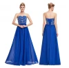 Hot sale wedding dress bridal gown elegant blue wedding dress for bridal