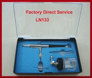 hot selling airbrush for decorating cakes LN-133 for tattoo nails painting car and body