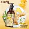 Hot selling Chinese mature ginger extract bio keratin Herbal Hair sulphate Anti-Dandruff Shampoo