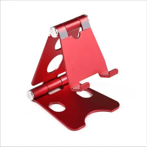 hot selling  customized logo aluminum alloy adjustable portable desk mobile tablet phone stand