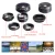 Import Hot Selling Portable 7 IN 1 Cell Phone Camera Lens Kits with Fisheye/wide angle/micro/CPL /Kaleidoscope filter/Telephoto lenses from China
