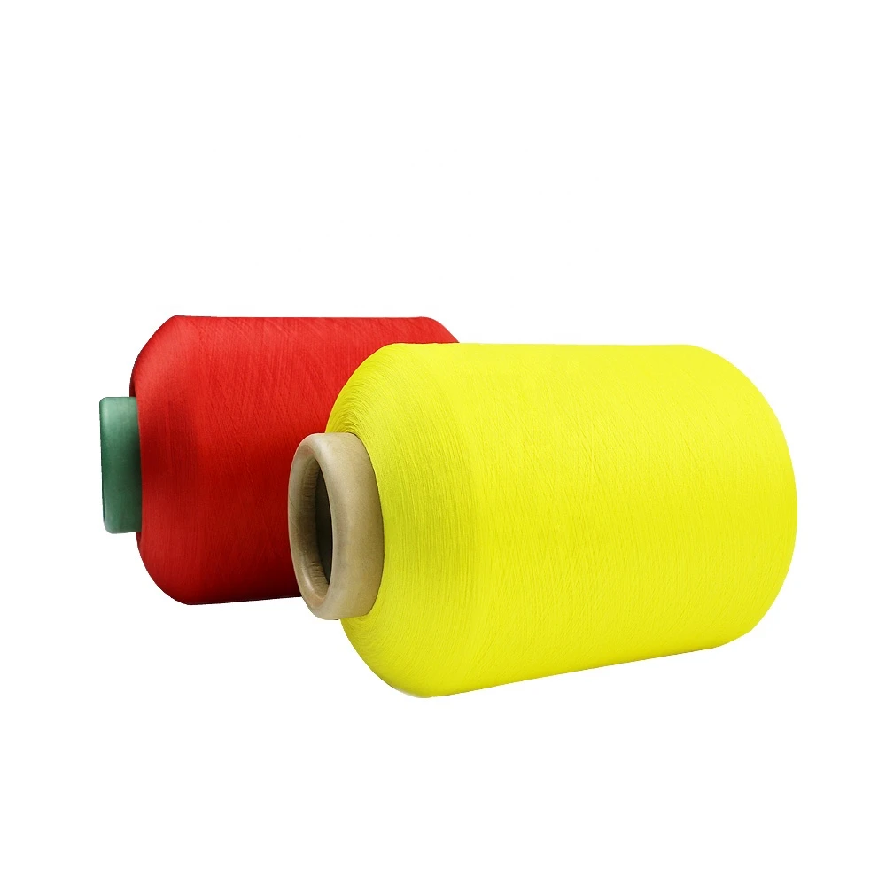Hot selling various knitting use polyester spandex air covered yarn