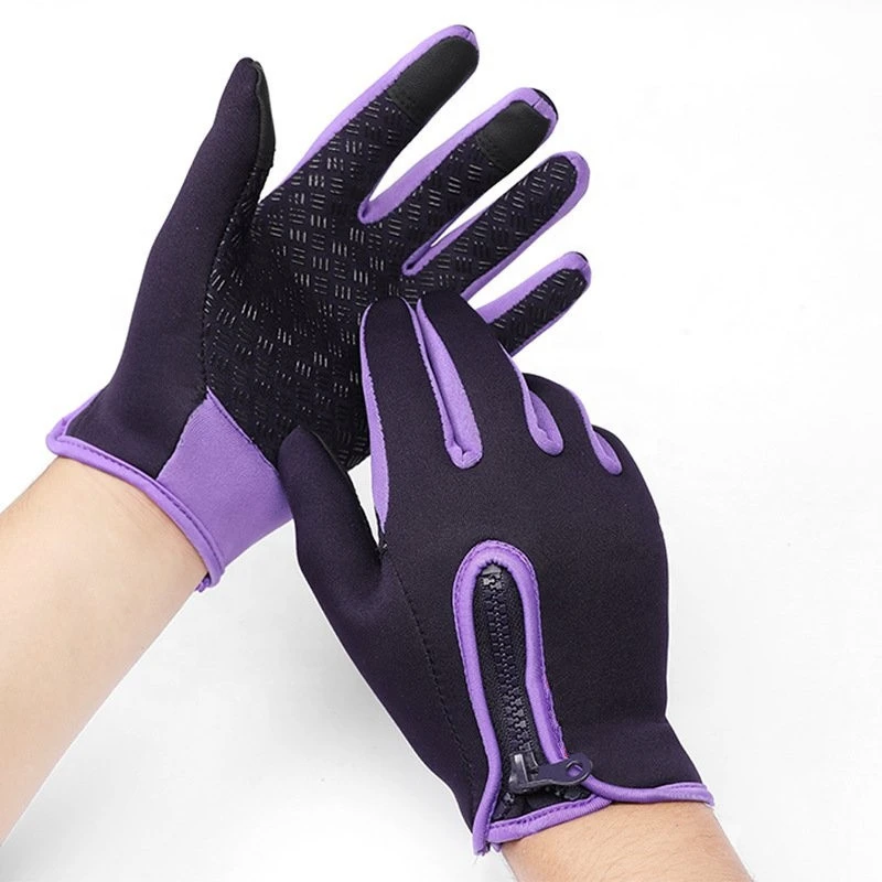 Hot selling winter cycling riding warm windproof touchscreen gloves