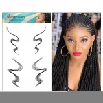 Hot Women Temporary Tattoo To Fill In baby hair temporary tattoo made hair edges tattoo