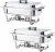 Import Hotel Restaurant Party Banquet Stainless Steel Food Pans Food Warmer Serving Chafing Dishes from China