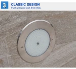 HOTOOK Patented LED Pool Lights Underwater IP68 Waterproof Swimming Pool Lighting Color Changing LED Pool Light Fixture