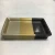 Import Hotsell Custom Brushed Gold Printed Poly Resin Bathroom Soap Dish from China