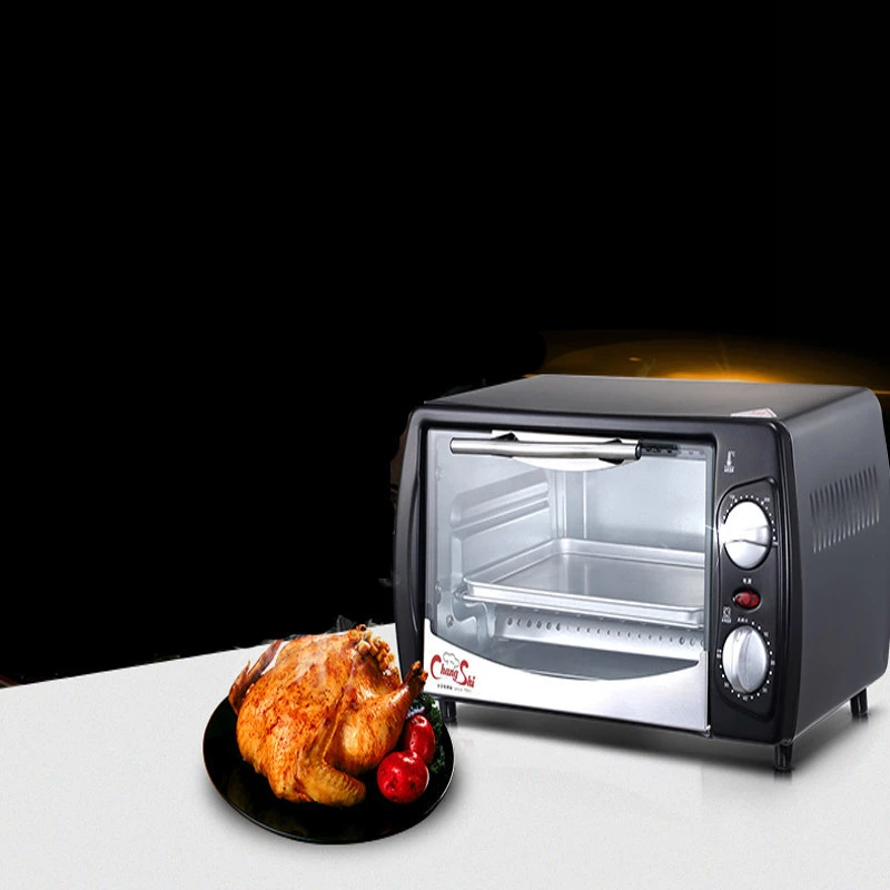 Household Baking Mini Oven 12L Stainless Steel Electric Oven Cake Toaster pizza oven Kitchen Appliances 1pc