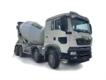HOWO 12 Cubic Meters Used Portable Concrete Self Loading Mixer Truck Concrete Pump Machine