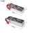 Import HRB 3.7V 7.4V 11.1V 14.8V 18.5V 6S 12S 1100mAh 1300mAh 1500mAh 1800mAh 2200mAh 2600mAh 15-100C lipo battery pack For RC device from China