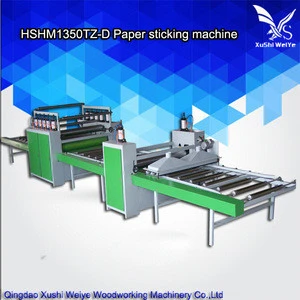 HSHM350TZ woodworking machine for paper laminating in china factory