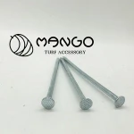 huge stocks long 4-6'   Galvanized Concrete turf Steel Nails