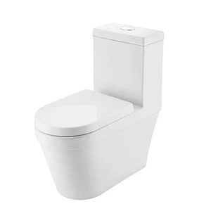 HUIDA Best selling factory round s-trap siphonic jet flushing one-piece wc toilet