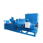 hydraulic horizontal baler machine waste metal / iron cans/aluminium scrap baler machine