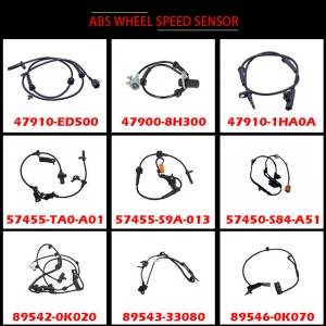 HYS factory price CAR ABS sensor Auto Disc Brake ABS Wheel Speed Sensor for Toyota LEXUS Nissan Mitsubishi  Hyundai I30  Mazda3