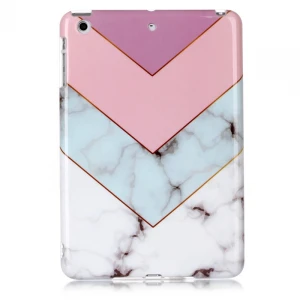 IMD marble case soft cover for iPad 9.7&quot; 2018, Tablet back cover case for iPad 9.7