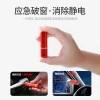 In addition to static electricity Emergency Escape Hammer Mini Pocket Safety Window Glass Breaker Keychain Rescue Tool