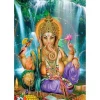 Indian Shri Ganesha Print 100%Cotton Material And Printed Pattern Bohemian Bedspread Tapestry