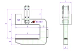 industrial material handling equipment c hook lifting c-clamp c-hook for steel coils