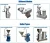 Industrial vertical &amp; split wet - Grinding  food Colloid Mill Almond Nuts Paste Peanut Butter Making Machine