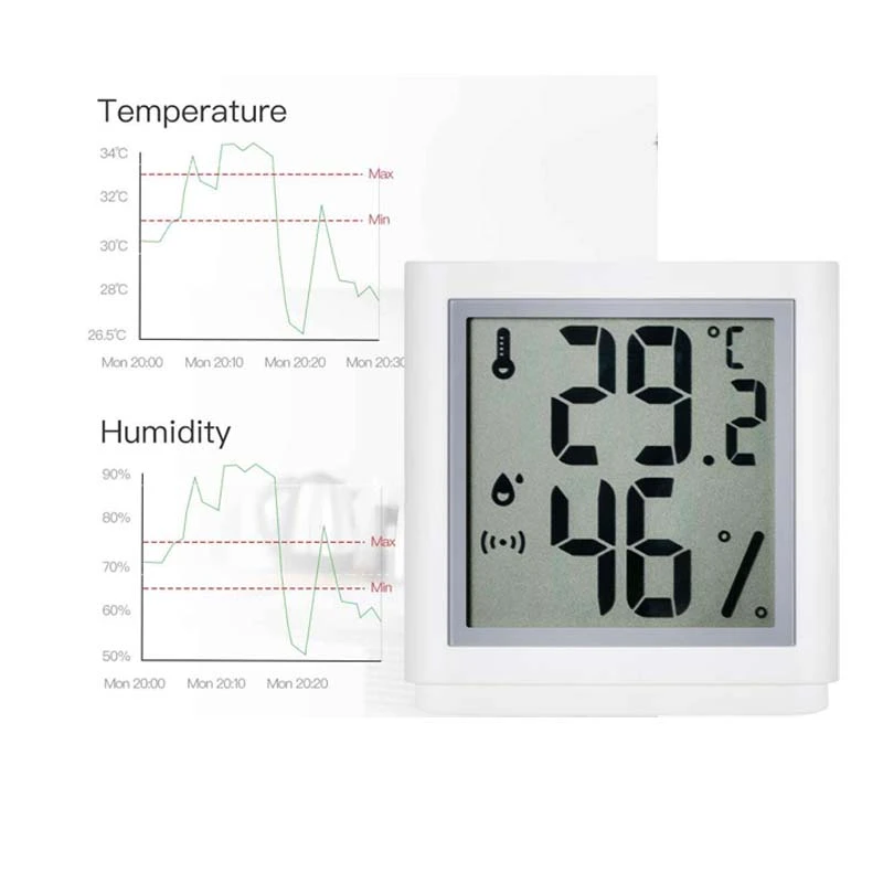 Instant read temperature and humidity meter home thermometer measure temperature Blue tooth digital thermometer