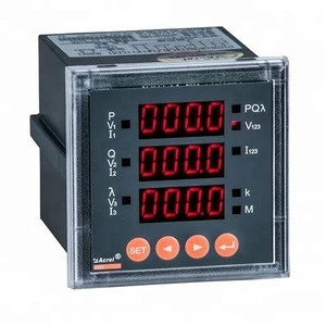 intelligent power meter digital display three-phase voltage current power gauge