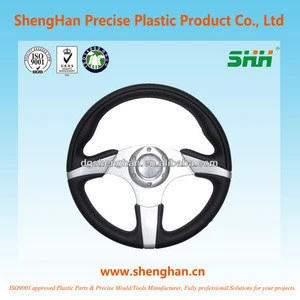 ISO certification hot sale spare parts universal plastic car steering wheels
