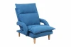 Italian New Style Wooden Folding Fabric Sofa Cum Bed Couches Living Room Furniture Relax Sofa Chair