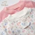 Import JamBear eco-friendly baby rompers long sleeve kids clothes manufacturer Organic cotton grils Clothes blank baby sleeping romper from China