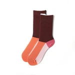 Japanese Japan JUJUMU new orange colorful ladys socks simple cotton women socks cute men women couple retro style ladies socks