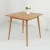 Import Japanese simplicity restaurant table and chairs with oak from China