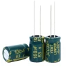 JCCON 63v100uf 8x12 High Frequency Low Resistance Aluminum Electrolytic Capacitor