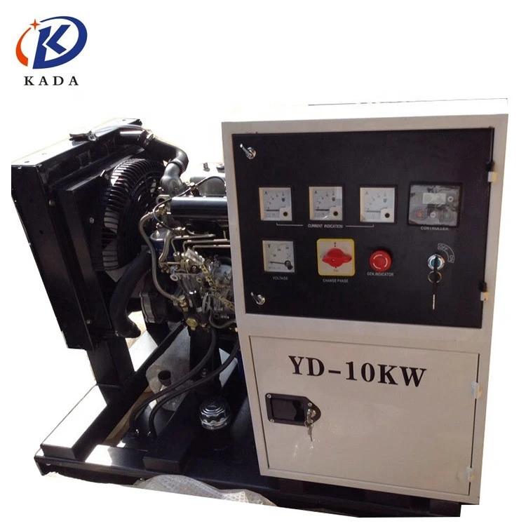KADA chinese fuelless generator 10 kva diesel generator 10kw diesel generator