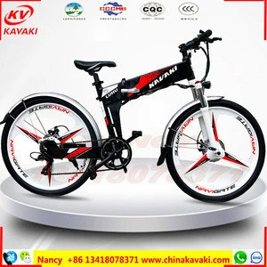 KAVAKI 26" Folding Bicycle with CE RoHs 350W LH-26 Electric Mountain Bike