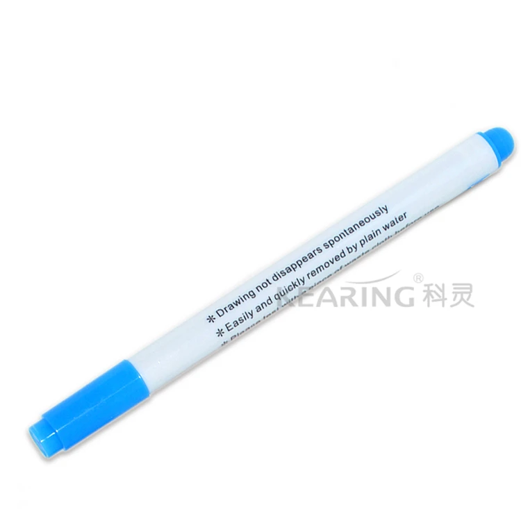 Kearing Brand  Embroidery soluble Water Erasable Paint Marker Pen for Fabric Temporaroy Marking  #WB10