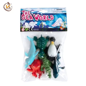 Kid Toys Creative Plastic Sea Animal Figure Toys Sea Animals Models
