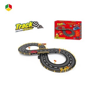Kids Fast Speed RC Racing Car Track 1/43 Kids Plastic Toy Race Mini Slot Car Racing Track