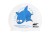 Kids Silicone Swim Caps Cartoon Artwork Print Support Private Logo Anti-Leak Swimming Caps