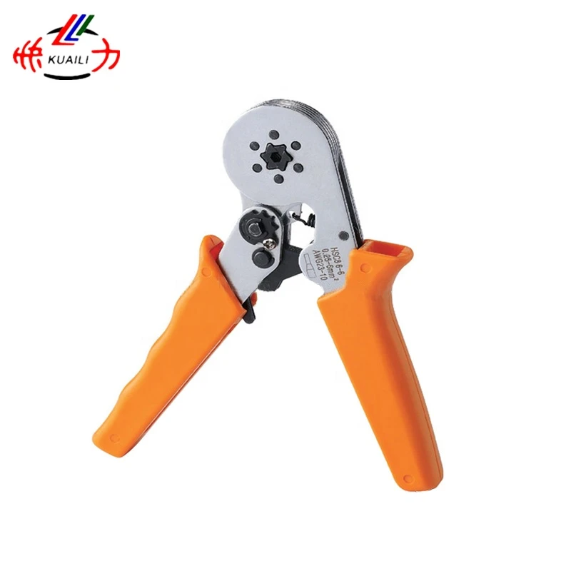 KUAILI Manufacturer Supply Crimping Tool HSC8 6-6 Plier Capacity 0.25-6.0mm2 23-10AWG